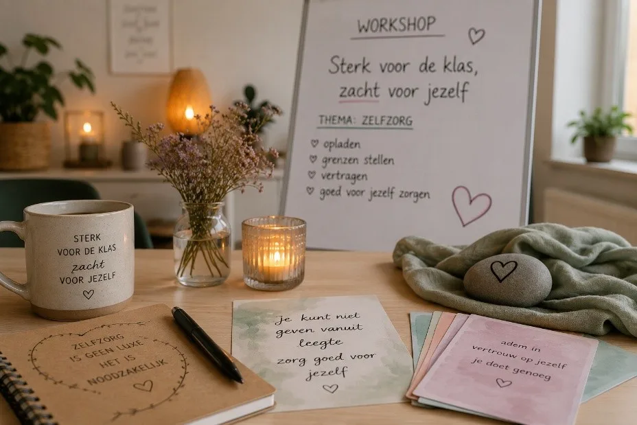 Sterk voor de klas, zacht voor jezelf…